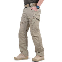 Klaus | Herren Robuste Outdoor Tactical Cargohose – Khaki