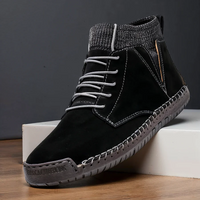 Bergmann Wildleder Schuhe – Schwarz