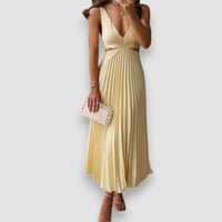 Mila | Stilvolles kleid – Gelb