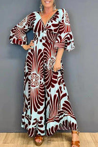 Suzy - Vintage Rüschen Jumpsuit – Rot