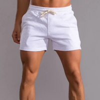 Lässige Sommershorts für Herren | kurze – Weiß-grau