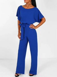 Lässiger Damen-Jumpsuit | Elegant – Blau