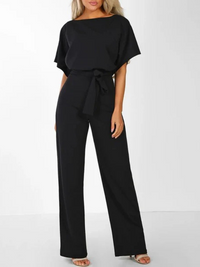 Lässiger Damen-Jumpsuit | Elegant – Schwarz