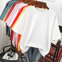 Lässiges Damen-T-Shirt in Übergröße | Kurzarm – Weiß