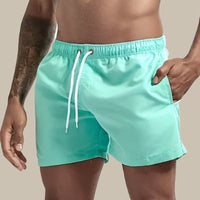 Schnelltrocknende Badeshorts Für Herren | Kordelzug – Türkis