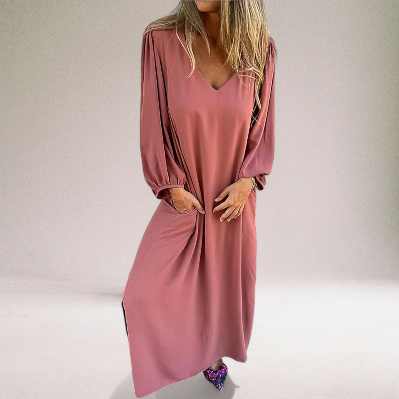 Ada – Elegantes Boho-Maxikleid