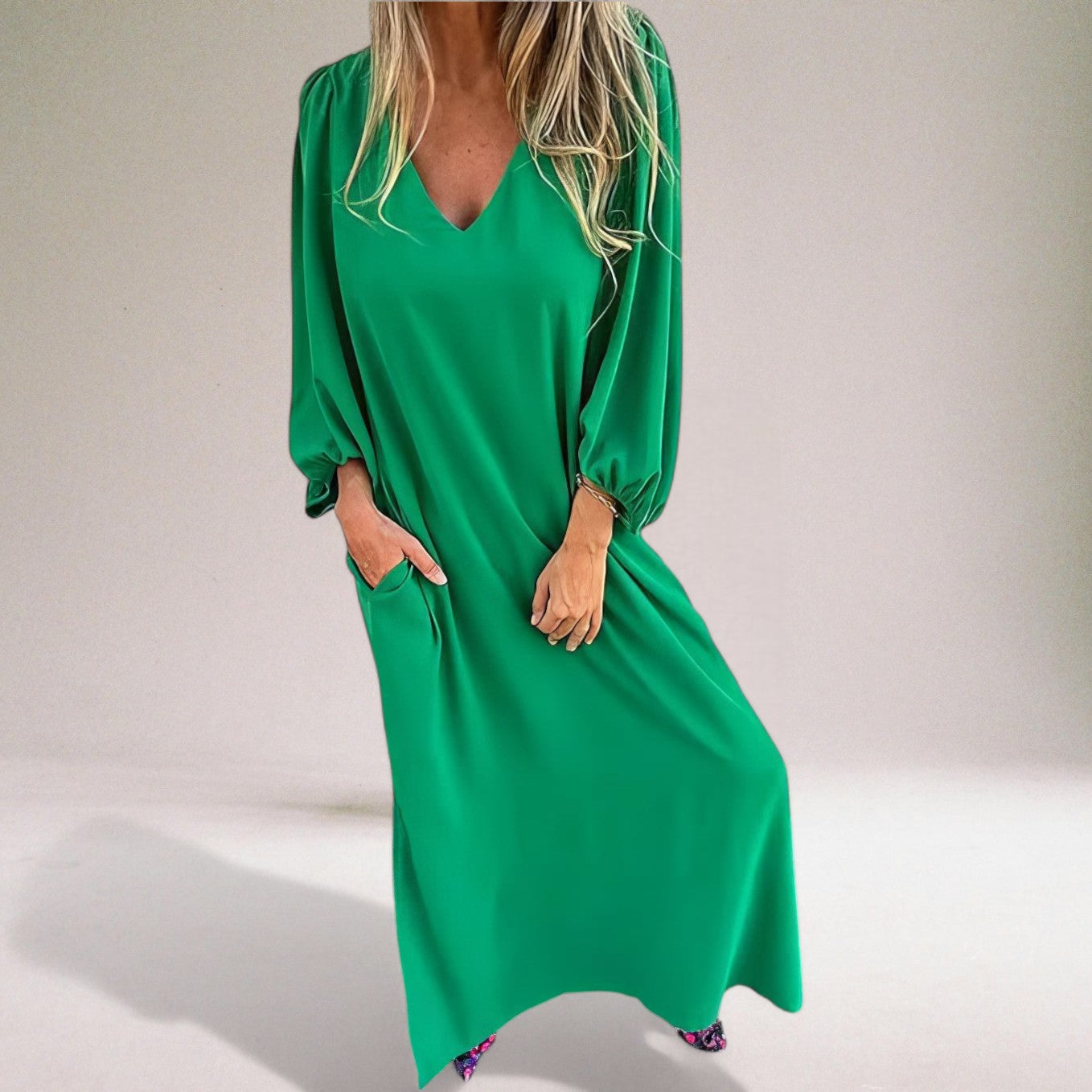 Ada – Elegantes Boho-Maxikleid