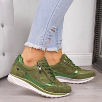 Orthopädische Sportschuhe für Damen – Grün
