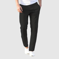 ADELBERT - LEINENHOSE – Schwarz
