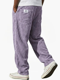 Laurent | Herren weiche Cordhose – Lila