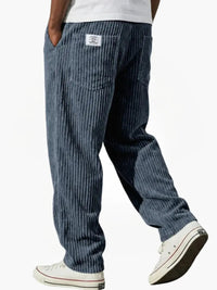 Laurent | Herren weiche Cordhose – Blau