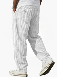 Laurent | Herren weiche Cordhose – Weiß