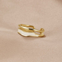 Hoffnung - Geschichteter Ring – Gold