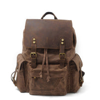 Winston Vintage Outdoor-Rucksack – Kaffee