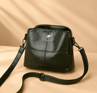 Marieke | Damen Geräumige Elegante Ledertasche – Grün