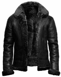 Asdentra | Lederjacke – Schwarz