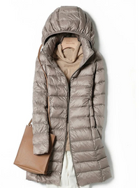 Leichte Winterjacke für Damen | Wasserdichte – Khaki