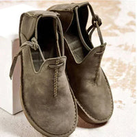 Leonie | Damen Schnür-Stiefeletten – Grün