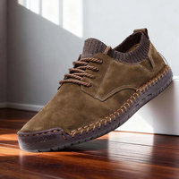 Riccardo Wildleder Sneakers – Grün