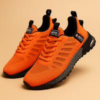 Leichte Sportschuhe für Herren mit stilvollem Design | Remco – Orange