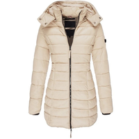 Lieselotte | Warme Winterjacke mit Kapuze – Khaki