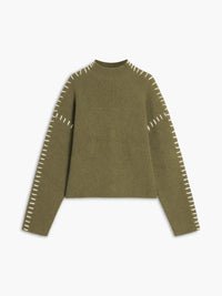 Mia™ | Cozy Oversized Sweater – Grün