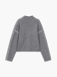 Mia™ | Cozy Oversized Sweater – Grau