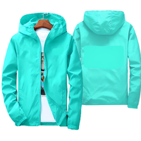 HARRY| Windbreaker-Jacke für Männer – Hellblau