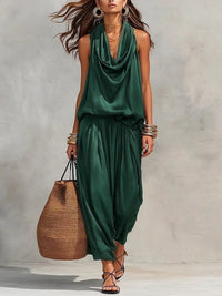 Liora | Elegantes zweiteiliges Lounge-Set – Grün