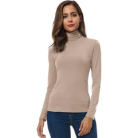 Lorelei | Weicher Rollkragenpullover – Khaki