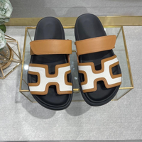 Elisa Sandalen – Khaki/Weiß