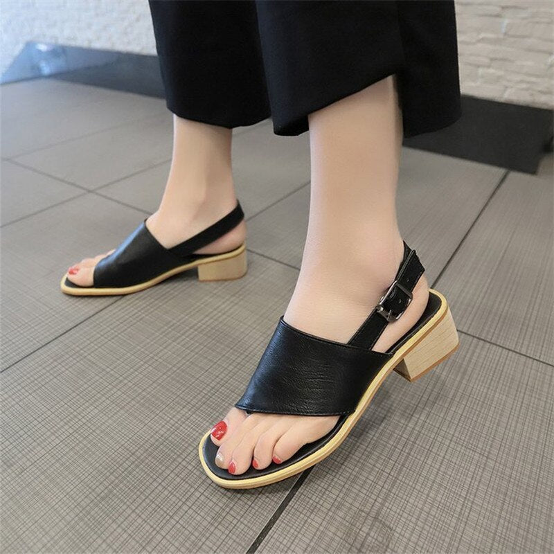 Amabella - Leder-Sandalen