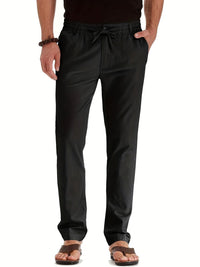 Magdus | Herren Stilvolle Hosen | Sommer – Schwarz