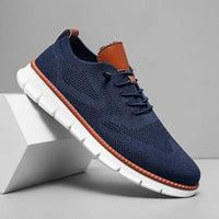 Lyon | Herren Atmungsaktive Komfort Freizeitschuhe – Blau