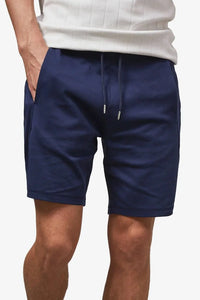 Pantalon mit verstellbarem Kordelzug für Erwachsene | Ideal für den Alltag – Marine