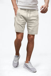 Pantalon mit verstellbarem Kordelzug für Erwachsene | Ideal für den Alltag – Weiß