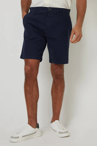 Kurze Chino-Shorts mit mehreren Taschen für Herren | Ideal für die Sommersaison – Marine
