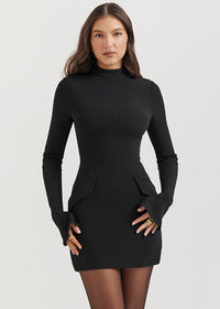 Isolde - Wunderschönes Kleid – Schwarz
