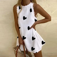 Kurzes Sommerkleid – Weiß