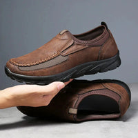DANIEL - FREIZEITSCHUHE AUS LEDER – Dunkelbraun