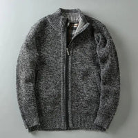 Noah | Cumberland Jacke mit weichem Fleecefutter Herren – Dunkelgrau