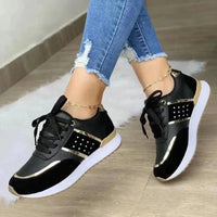 Heidi-Mode | Sneaker Komfortabel und Stilvoll Unterstützung für Jeden Schritt Ideal für Den Alltag – Schwarz