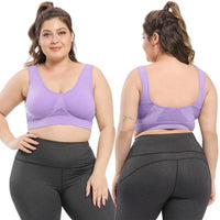 Nahtloser Push Up Bh Für Damen | Stilvoll – Lila