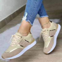 Heidi-Mode | Sneaker Komfortabel und Stilvoll Unterstützung für Jeden Schritt Ideal für Den Alltag – Gold