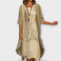 Gretl® | Elegantes Kleid – Gelb