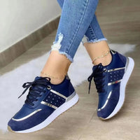 Heidi-Mode | Sneaker Komfortabel und Stilvoll Unterstützung für Jeden Schritt Ideal für Den Alltag – Blau