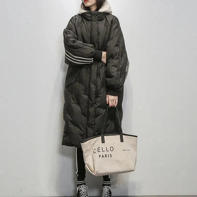 Hannelore - Lange Gefütterte Jacke