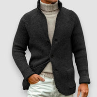 Erwin™ | Cardigan For Men – Schwarz