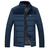 Karl-Heinz® | Elegante gepolsterte Windjacke – Blau