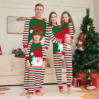 Familie Weihnachten Pyjama Satz | Warme – Grün 2